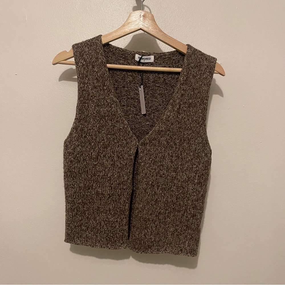 NEW :: Rumoured sweater best brown